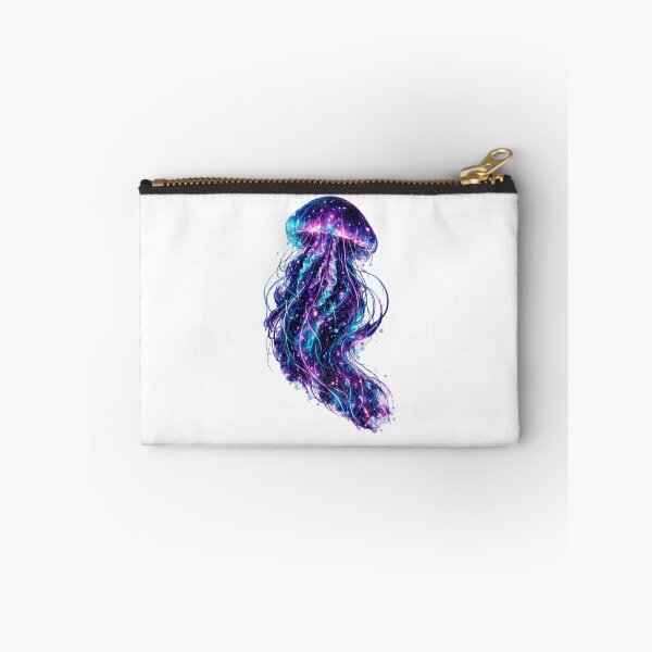 Item preview, Cosmic Jellyfish | Neon Galaxy Ocean | Surreal Bioluminescent Fantasy Art designed and sold by JA-1994.
