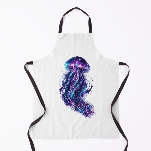 Item preview, Cosmic Jellyfish | Neon Galaxy Ocean | Surreal Bioluminescent Fantasy Art designed and sold by JA-1994.
