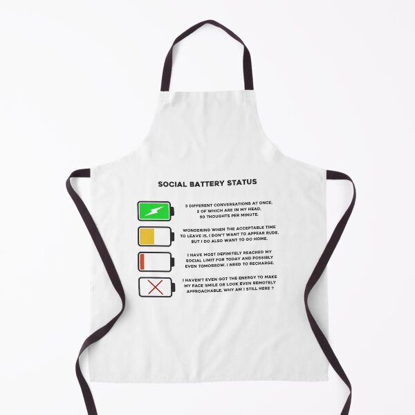 Item preview, Social Battery Status designed and sold by Colni.