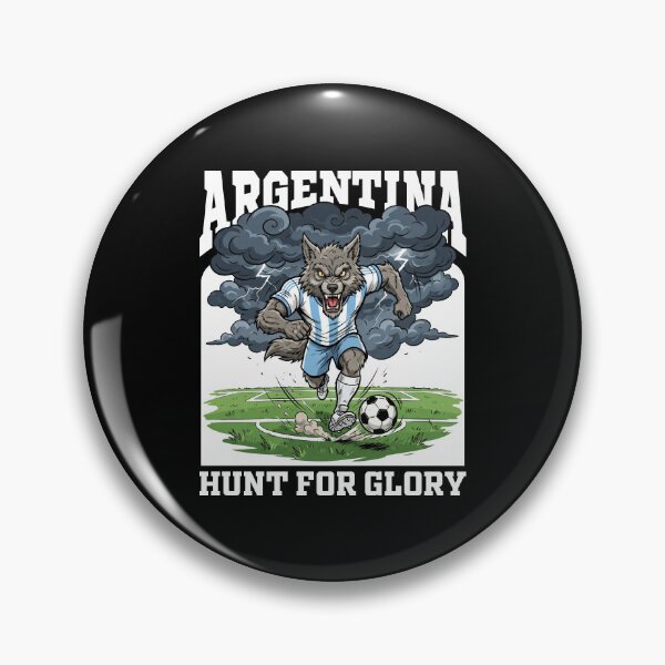Item preview, ARGENTINA - HUNT FOR GLORY - FIFA WORLD CUP designed and sold by KEF Custom.