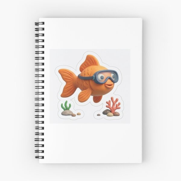 Item preview, fish orens designed and sold by ciufantashop.