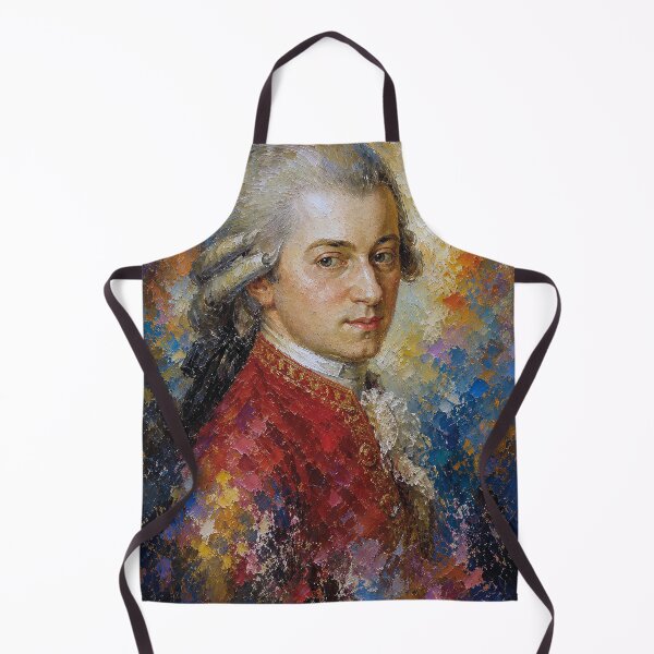 Item preview, Wolfgang Mozart, Austrian composer painting. designed and sold by GalleryKauffeld.