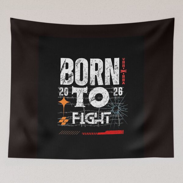 Item preview, Born To Fight designed and sold by ArtManiac14.