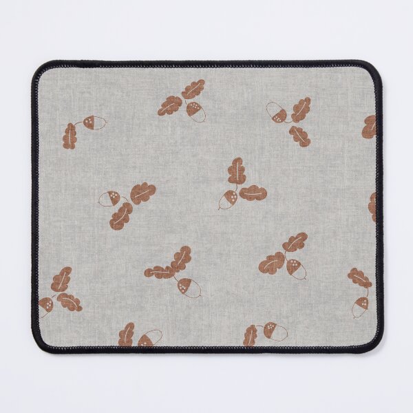 Item preview, minimal tossed acorn oak leaves scandinavian japandi autumn warm beige  designed and sold by RenattaZare.