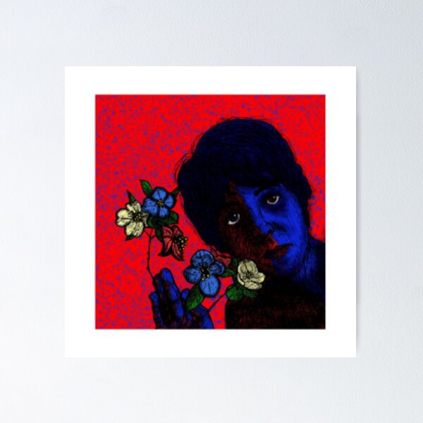 Item preview, Melancholic Blue Soul designed and sold by EerieCanvas.