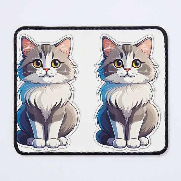 Item preview, Illustration - Stylized Cat, Innocence and Childlike Aesthetic designed and sold by AnimeShin.