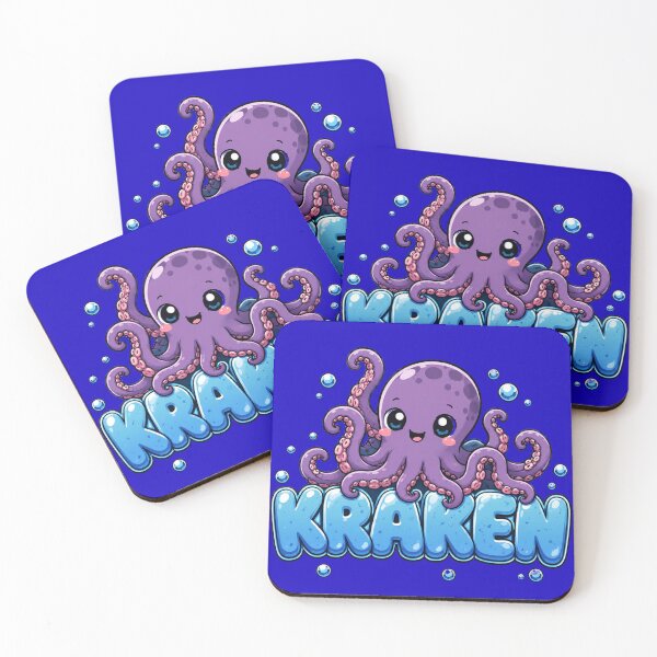 Item preview, Kraken Cryptid Kawaii  designed and sold by redsharkuk.