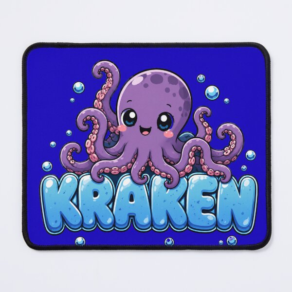 Item preview, Kraken Cryptid Kawaii  designed and sold by redsharkuk.