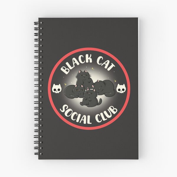 Item preview, Black cat social club designed and sold by Freecheese.