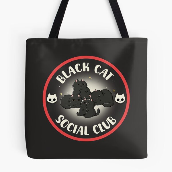 Item preview, Black cat social club designed and sold by Freecheese.