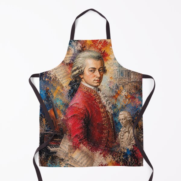 Item preview, Wolfgang Mozart, Austrian composer painting. designed and sold by GalleryKauffeld.