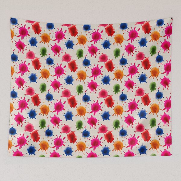 Item preview, Watercolor Splatters On Textured Paper Background designed and sold by igraphixart.
