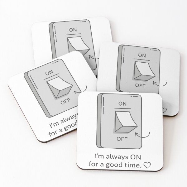 Item preview, Funny Light Switch Im Always On For A Good Time designed and sold by Amir Faysal.