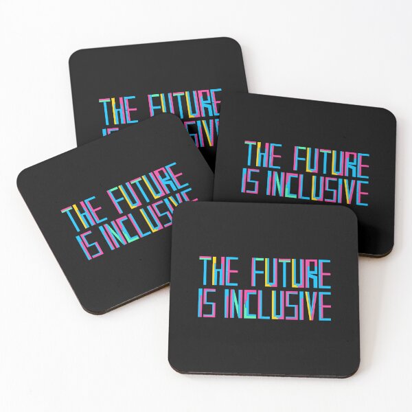 Item preview, El futuro es inclusivo. Orgullo. Texto arcoíris. designed and sold by nimoxi.