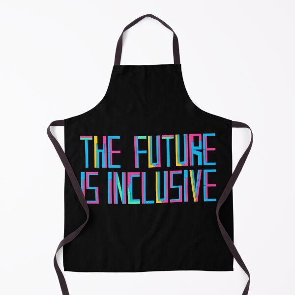 Item preview, The Future is Inclusive Pride Rainbow Text designed and sold by nimoxi.
