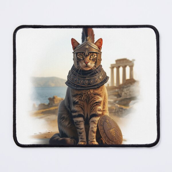 Item preview, Carthaginian Warrior Cat designed and sold by carthagia.