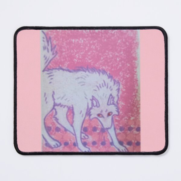 Item preview, Pink Prowling Wolf designed and sold by FaunaCanvas.