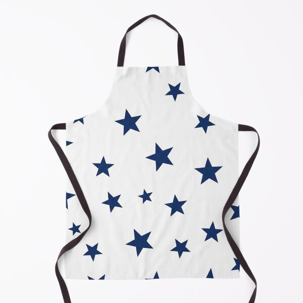 Item preview, Classic Navy Blue Stars Seamless Pattern | Patriotic Minimalist Star Print | Fourth of July | USA Americana | Red White Blue Fabric Style designed and sold by LinaDesign Store.