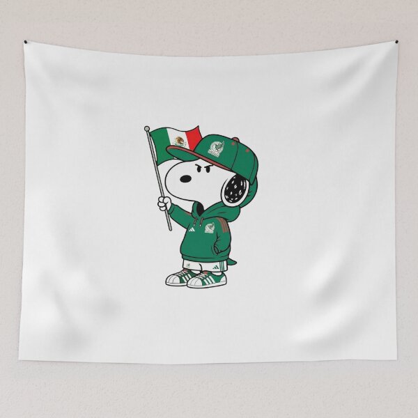 Item preview, Mexico World Cup Snoopy Funny designed and sold by chibichibii.