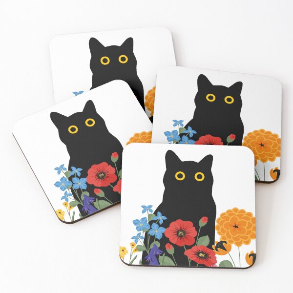 Item preview, Wildflower Cat designed and sold by PurrfectHome.