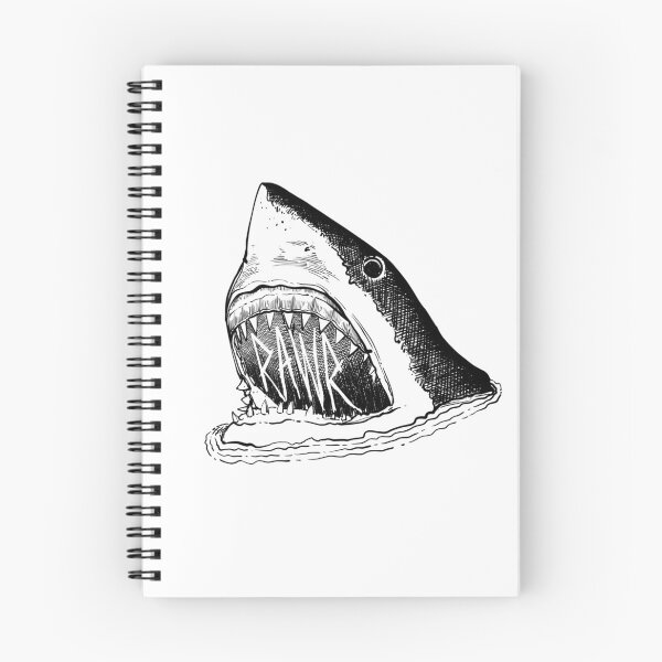 Item preview, Shark rawr line art sketch  designed and sold by midsketcher.
