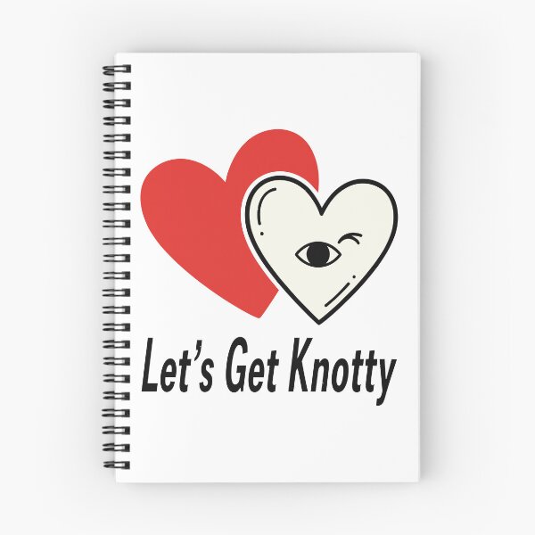 Item preview, Lets Get Knotty Winking Hearts Valentine Humor designed and sold by Amir Faysal.