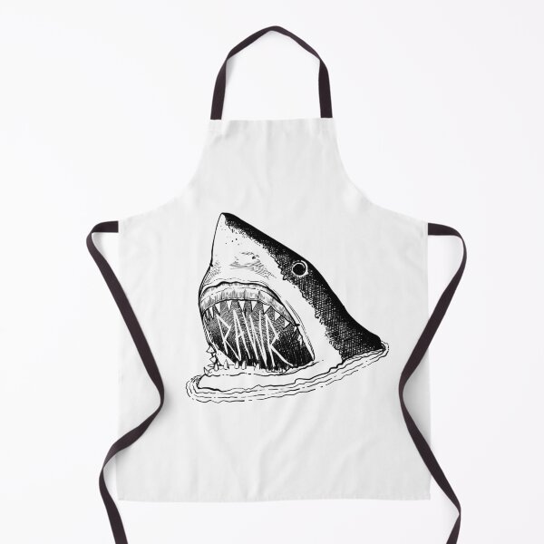 Item preview, Shark rawr line art sketch designed and sold by midsketcher.