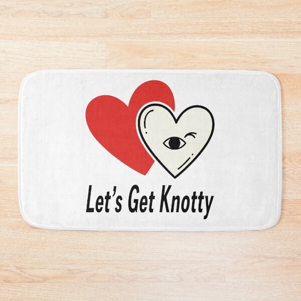Item preview, Lets Get Knotty Winking Hearts Valentine Humor designed and sold by Amir Faysal.
