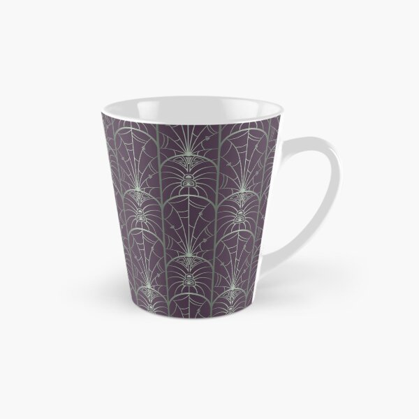 Item preview, Art Deco Spiders Pattern in Purple and Mint designed and sold by Doodle Finch Designs.