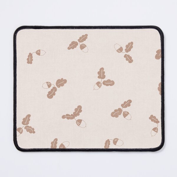 Item preview, Minimal Acorn Oak Leaf Woodland Toss Soft Blush designed and sold by RenattaZare.