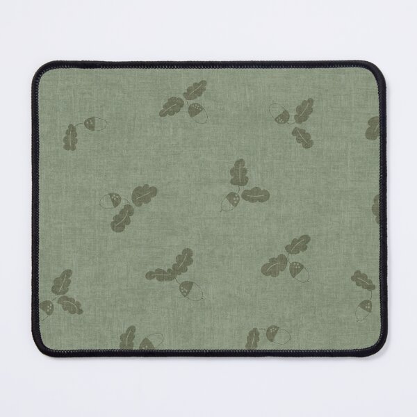Item preview, Minimal Acorn Oak Leaf Woodland Toss Sage Green designed and sold by RenattaZare.