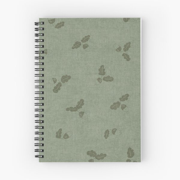 Item preview, Minimal Acorn Oak Leaf Woodland Toss Sage Green designed and sold by RenattaZare.