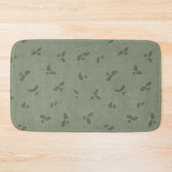 Item preview, Minimal Acorn Oak Leaf Woodland Toss Sage Green designed and sold by RenattaZare.