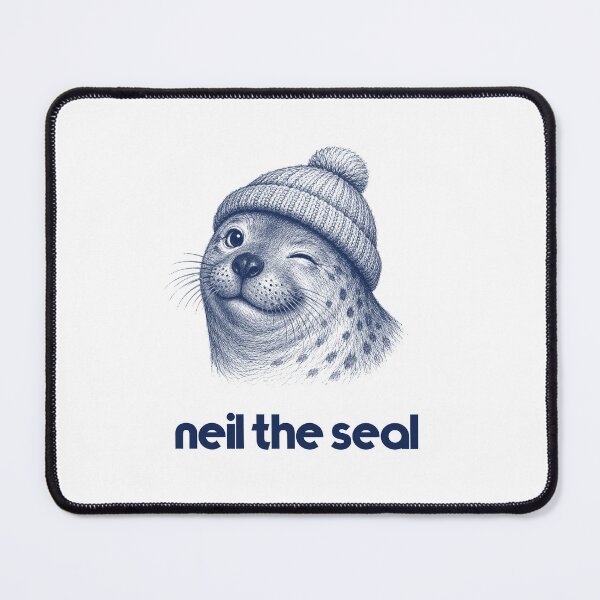 Item preview, Neil the seal - designed and sold by Martin Studio.