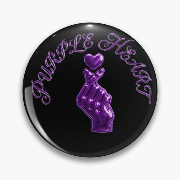 Item preview, Saranghae Purple Neon - Korean Love Gesture Saranghae Viola Neon - Gesto d'Amore Coreano designed and sold by RakyLaky.