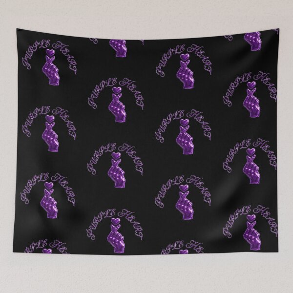Aperçu de l'œuvre Saranghae Purple Neon - Geste d'amour coréen Saranghae Viola Neon - Gesto d'Amore Coreano créée et vendue par RakyLaky.