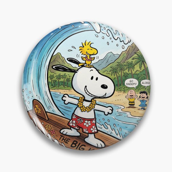 Item preview, The Big Kahuna Snoopy Hawaii Surfing Adventure designed and sold by N0WUC1.