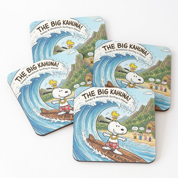 Item preview, The Big Kahuna Snoopy Hawaii Surfing Adventure designed and sold by N0WUC1.