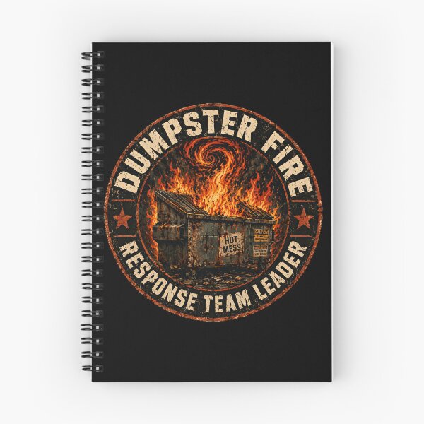 Item preview, Dumpster Fire Response Team Leader Hot Mess Manager Humorous Sarcastic Gift designed and sold by HumansStuck12.