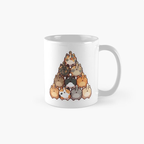 Item preview, Cute Fluffy Cat Butt Pyramid designed and sold by dudelinart.