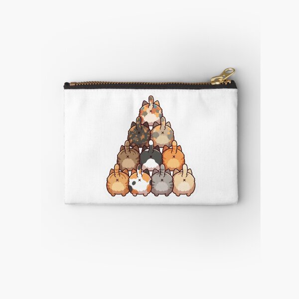 Item preview, Cute Fluffy Cat Butt Pyramid designed and sold by dudelinart.