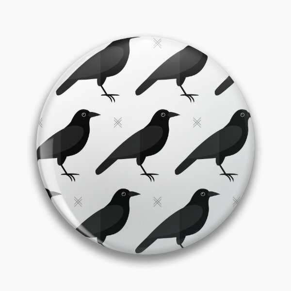 Item preview, Rooks on white designed and sold by reneesillus.