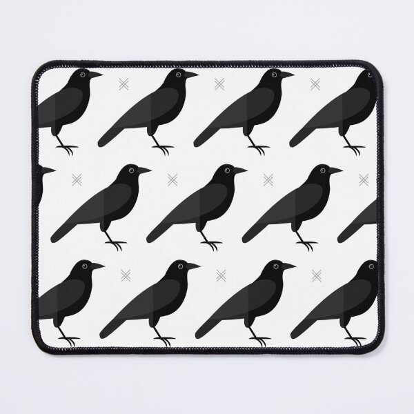 Item preview, Rooks on white designed and sold by reneesillus.