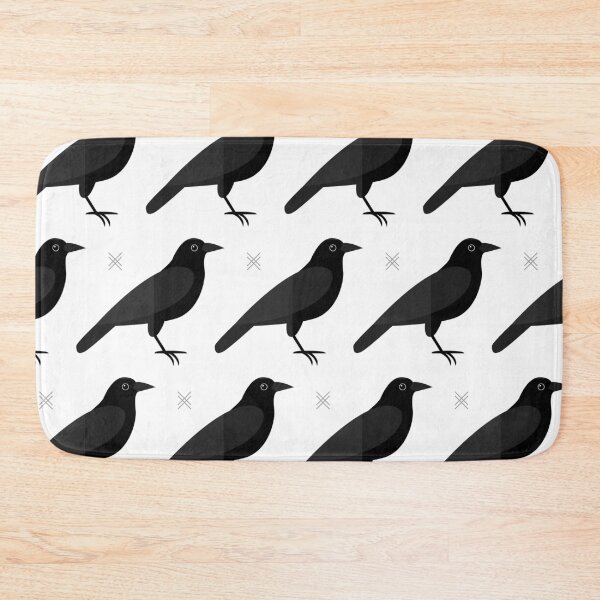 Item preview, Rooks on white designed and sold by reneesillus.