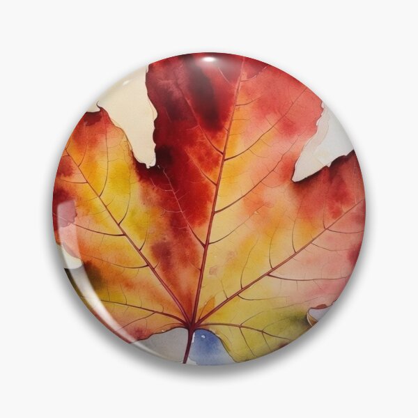 Item preview, Autumn Maple Leaf Watercolor - Fall Botanical Art designed and sold by Darlin8888.