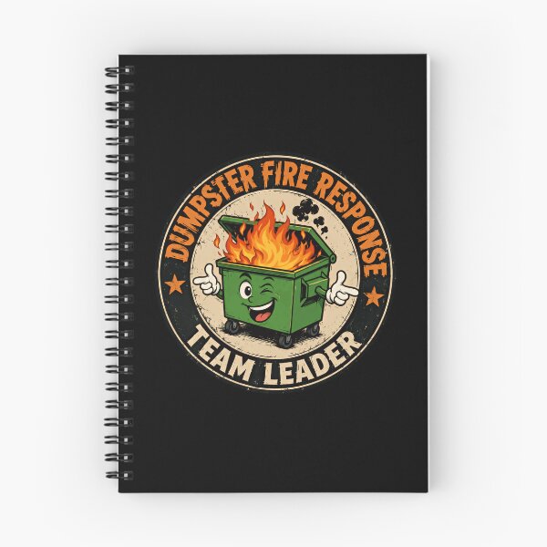 Item preview, Dumpster Fire Response Team Leader Funny Manager Leadership Office Humor designed and sold by HumansStuck12.