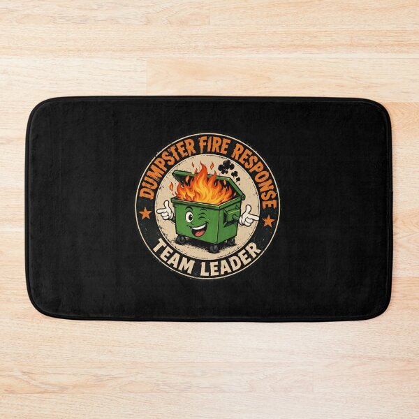 Item preview, Dumpster Fire Response Team Leader Funny Manager Leadership Office Humor designed and sold by HumansStuck12.