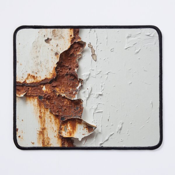 Item preview, Dramatic Peeling White Paint with Deep Rust Crevice designed and sold by The Rust Lab.