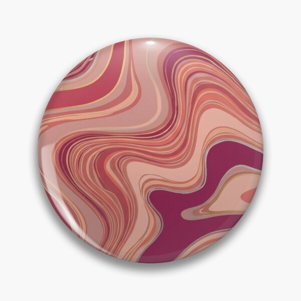 Item preview,  Liquid Swirl Retro Abstract in pinks and beach tones, Light Blush, Cream, and White designed and sold by Differenceee.