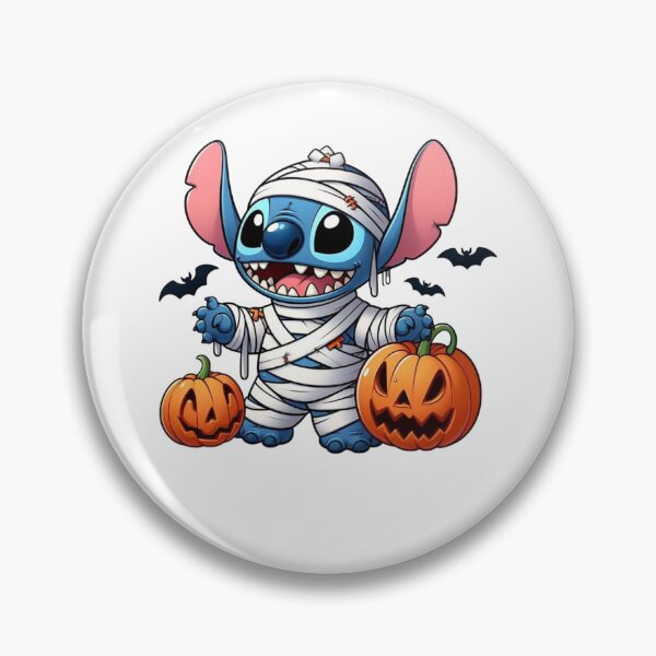 Item preview, Cute Stitch Halloween Pumpkin Zombie Mummy Spooky Kawaii Alien Birthday PNG – Fun and Colorful  designed and sold by rfd2.